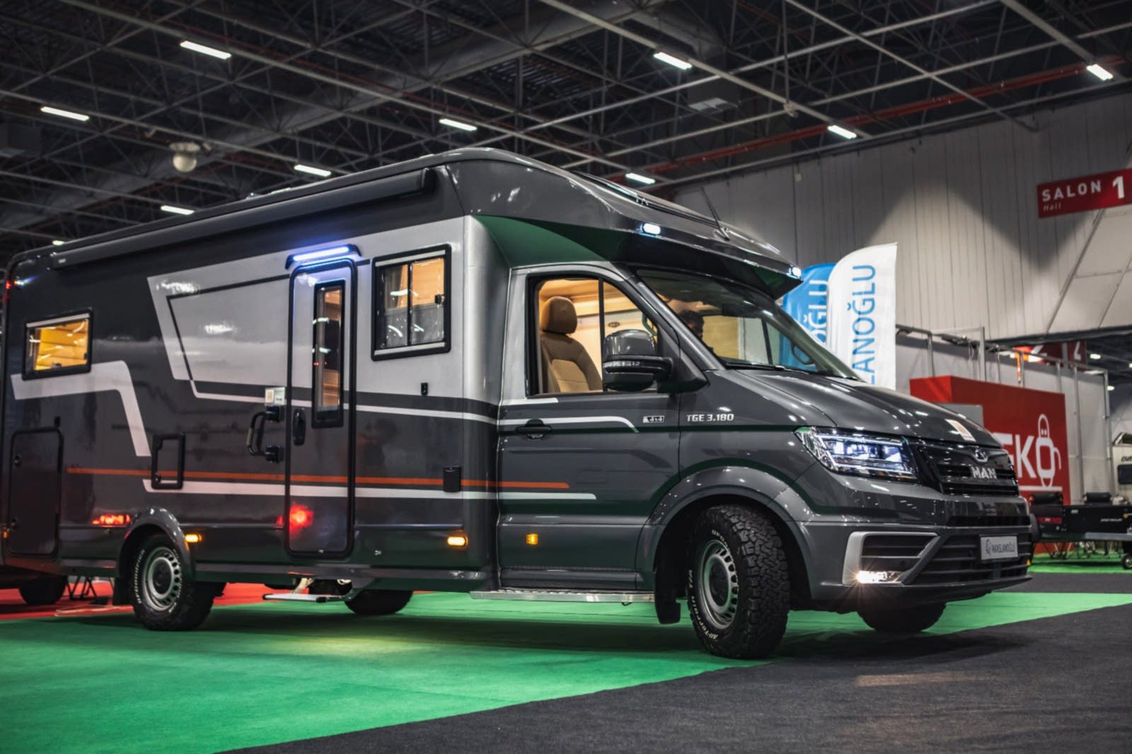semi entegre karavan